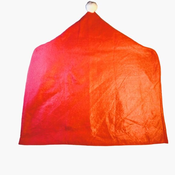 Santa Hat Chair Cover Christmas Holiday Decor Red Dining Office - Picture 5 of 6